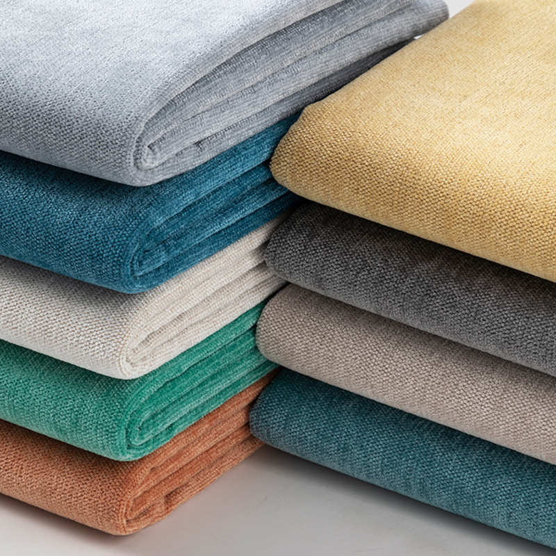 Chenille woontextiel/pyjamastoffen